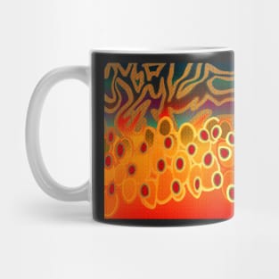 Brook Trout Camo Texture Mug